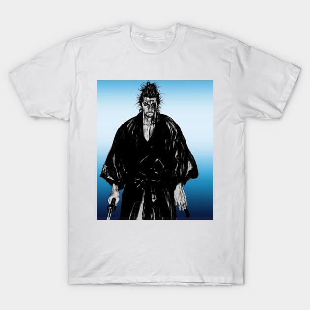 Vagabond - Musashi T-Shirt by BadassManga